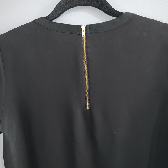 Adrienne Vittadini Midi Shift Dress Black Size 6 - Picture 4 of 8